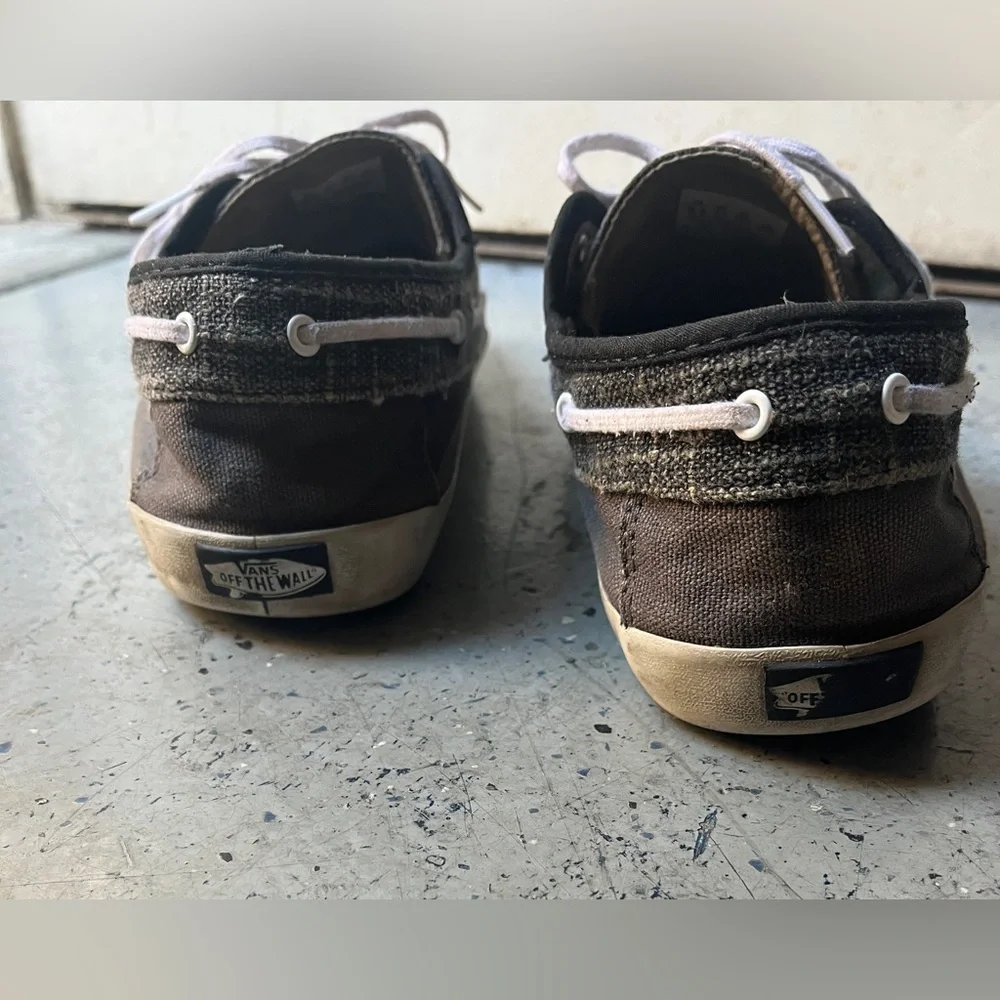 Vans Del Norte Surf Siders Navy Blue Canvas 9